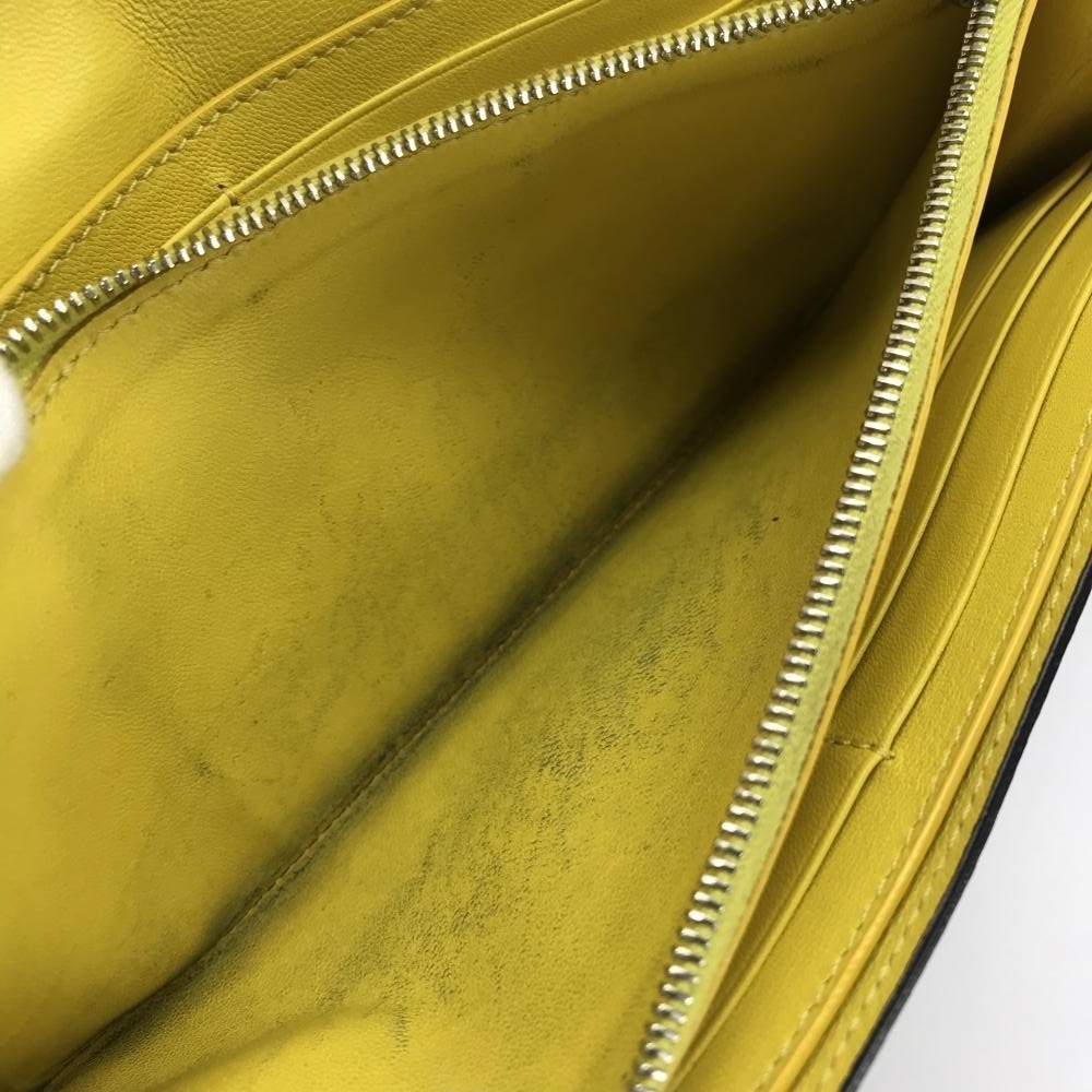 Celine Large Flap Multi-Function Long Wallet Leat… - image 8